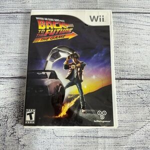 Back to the Future: The Game (Nintendo Wii, 2011) COMPLETE! Tested & Working!